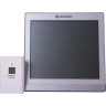 Метеостанция (настенные часы) BRESSER TemeoTrend JC LCD с радиоуправлением, серебристая 73269